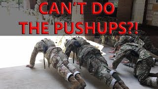 If You Cant Do The Exercise At Basic Training What Happens [upl. by Callas571]