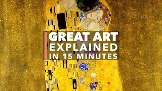 The Kiss by Gustav Klimt Great Art Explained [upl. by Darton]