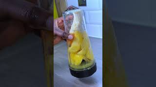 3Ingredient Mango Banana Orange Smoothie SmoothieRecipe shortsvideo smoothie shortsviral fit [upl. by Soinski]