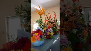 Cut flowersflower arrangement Nature🌷🌷💐 [upl. by Berkly]