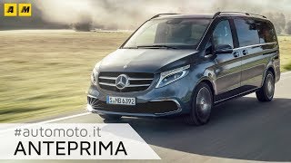 Mercedes Classe V 2019  Nuovi motori e ambiente da prima classe [upl. by Katharine202]