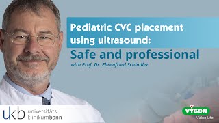 Multicath Pediatric CVC multicath placement using ultrasound [upl. by Atnahs]