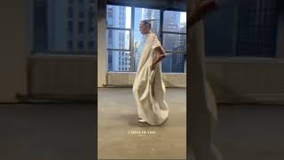 Melitta Baumeisters Groundbreaking NYFW Debut 🔥 NYFW FashionArt [upl. by Venuti]