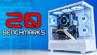 500 Gaming PC Benchmarks Ryzen 5 3600 and RX 5700 [upl. by Atiekal]