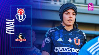 LeonAS U de Chile 12 Colo Colo  Campeonato FemeninoSQM Litio 2024  Final [upl. by Goldarina31]