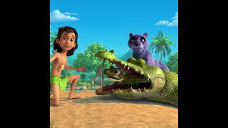 jakala ka muh kaise khole powerkidsshorts junglebook mowgli junglebookinhindi baloo [upl. by Atteram]