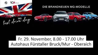 Mema TV MG Test Drive Days im Autohaus Fürstaller BruckMur Oberaich [upl. by Atiuqcaj]