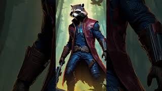 Incredible Fusion of Racoon Guardians of the Galaxy [upl. by Llejk]