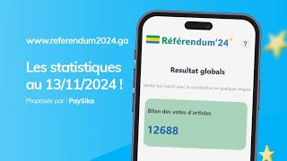 Sondage PaySika du Referendum 2024 avec Stezen BisselouNzengue [upl. by Ojeillib223]