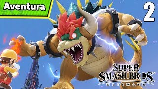 CAMINO A UNA BATALLA COLOSAL  Aventura 2 Modo Difícil  Super Smash Bros ULTIMATE SWITCH [upl. by Christina331]