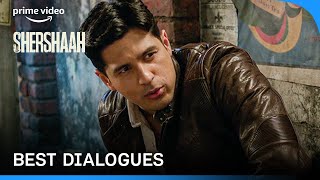 Shershaah  Most Iconic Dialogues Of Capt Vikram Batra  Sidharth Malhotra  Prime Video India [upl. by Adolpho]