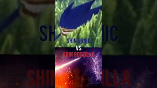 Shin sonic vs Shin Godzilla [upl. by Ahsiugal660]