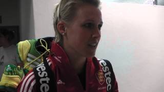 Alex Danson interview  World League Finals [upl. by Tom]