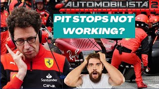 Pit stops not working as expected in AMS2  Heres why your pit strategy fails in Automobilista 2 [upl. by Xuagram586]