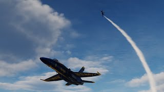 Blue Angels Airshow Solos Practice 18  Other Flying  DCS World [upl. by Ayila]