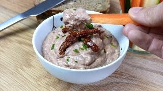 Aduki bean and sundried tomatoes hummus [upl. by Rawdin]