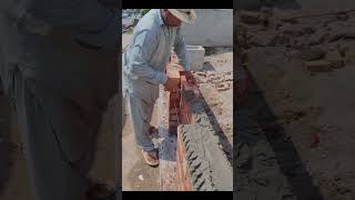 Wall creation line to line back to back construction work amazing constructionshorts [upl. by Marr666]