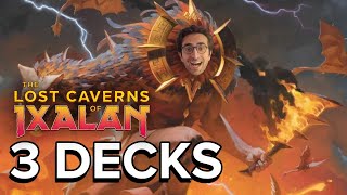 3 Standard Decks with Ixalan  Early Access [upl. by Rombert]