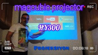 Ucuz Fiyatıyla Dikkat Çeken Magcubic HY 300 Projeksiyon  Gerçekten İşe Yarıyor mu [upl. by Boaten]