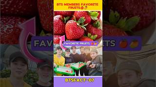 BTS Members Favorite Fruits Kya Hai🤔 kpop bts shorts [upl. by Artap]