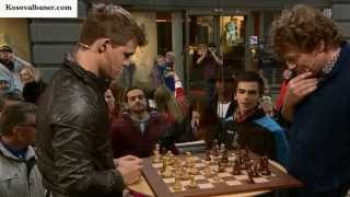 Magnus Carlsen Wins for 19 sec [upl. by Zebapda]