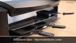 Gourmet Raclette  Rommelsbacher RC 1200 Ottimo [upl. by Maroj]