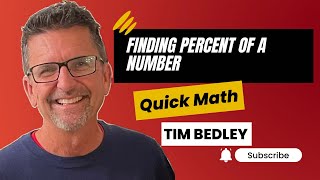 Finding a Percent of a Number Tutorial Tim Bedley [upl. by Afira]