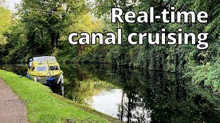 Slow TV Realtime canal cruise from Ashwood to Stewponey Lock ASMR [upl. by Felice]