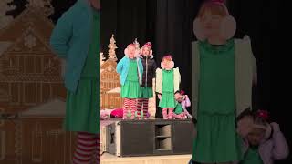 ADLEYS CHRiSTMAS SiNGiNG 🎶 adley amp her friends sing a christmas carol in the holiday play [upl. by Seena919]