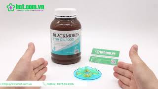 Review viên uống bổ sung dầu cá nguyên chất Blackmores Fish Oil 1000mg lọ 400 viên [upl. by Buffum843]