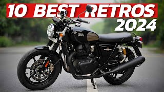 2024 Top 10 Retro Bikes in India [upl. by Alaham]