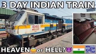 3 DAYS in First Class on an Indian Train as bad as everyone says Bengaluru to Delhi [upl. by Ahsitul]