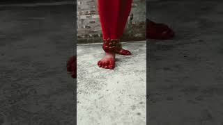 Kathak footwork Anuska Das [upl. by Aromas810]