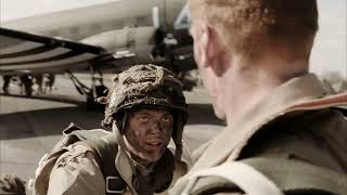 Band of Brothers  2001 Episode 01  Currahee Takeoff Operation Overlord [upl. by Karyl425]