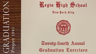 Regis Project 1941 XX Graduation [upl. by Broder]