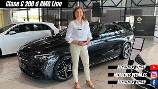 Clase C 200 d AMG Line Gris Grafito Vehículo en stock nuevo a matricular de MercedesBenz [upl. by Wadsworth]