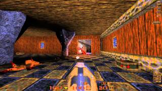 Quake  E4M6 The Pain Maze  All Secrets  1080p 60fps Uncommented [upl. by Kittie]