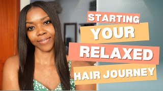 What You Need to Know 7Step Guide for Transitioning from Natural to Relaxed Hair Beginners [upl. by Mandie657]