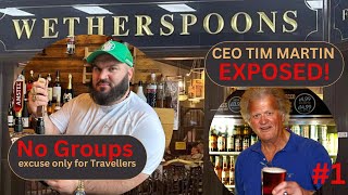 “Wetherspoons ‘We don’t serve groups’ – hidden discrimination against travelers 😱” [upl. by Zolly190]