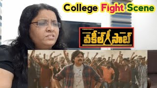 Vakeel Saab Emotional College Scene  Pawan Kalyan Sriram Venu VAKEEL SAAB movie scenes  Reaction [upl. by Valera]