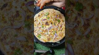 Onion egg chapathi food indianfood foodie snack snacks egg eggrecipe omelette chapati wow [upl. by Nathanoj]