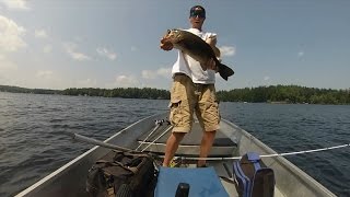 Bass Fishing in the Adirondacks [upl. by Risley]