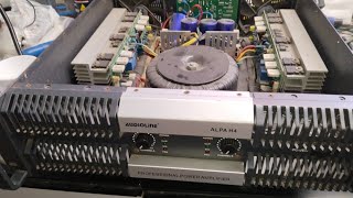 AUDIOLINE POWER AMPLIFIER DISTORTED ANG TUNOG PAANU AYUSIN O REPAIR [upl. by Mckenna957]