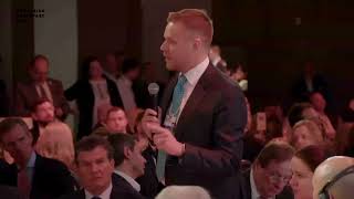 LT FM Gabrielius Landsbergis at Davos Ukrainian Breakfast 2024 [upl. by Mandell]