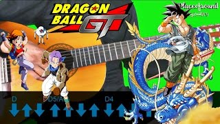 Caprichosa Eres Tú  Dragón Ball GT Tutorial de Guitarra [upl. by Onaivatco]