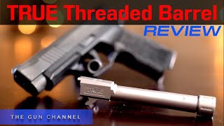 TRUE Threaded Barrel Review for the Sig P365XL [upl. by Ahselyt369]