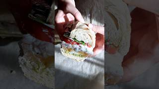 Burrata Sandwich with Beefsteak Tomato recipe burrata cooking vegetarian burratacheese [upl. by Asilav]