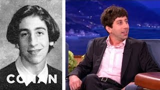 Simon Helberg Was A High School Rock God  CONAN on TBS [upl. by Leahcimsemaj646]