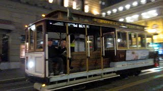 PowellHyde Cable Car 19  Powell St amp Post St San Francisco California [upl. by Kimberley]