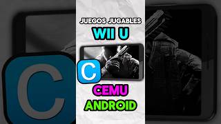 JUEGOS JUGABLES para CEMU ANDROID 2024😲 WII U en ANDROID GAMA MEDIA [upl. by Roseanna]